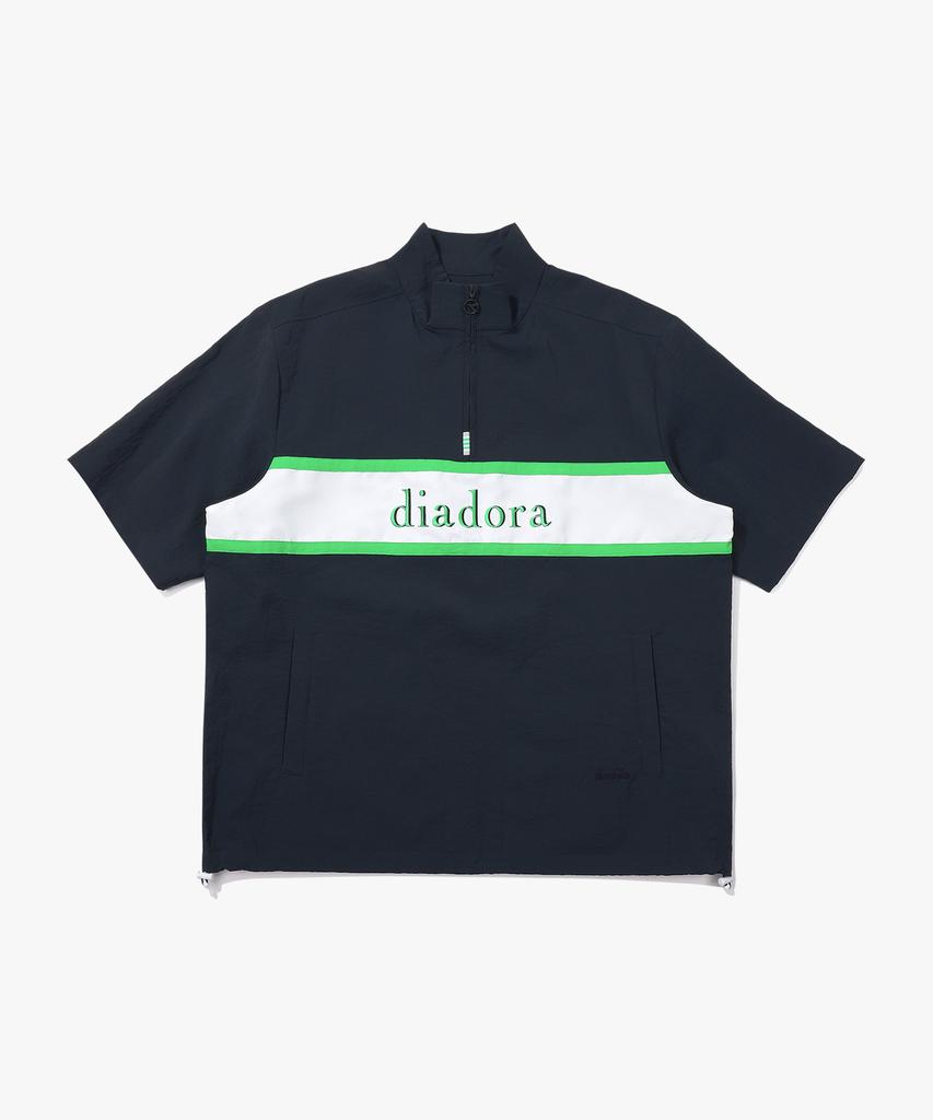 Diadora Анорак Montello Bento с коротким рукавом, темно-синий
