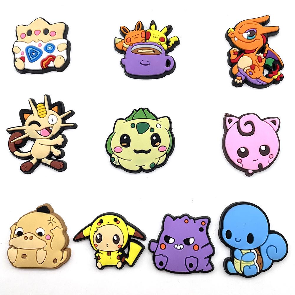 Cartoon Anime Shoe Decoration Buckle Set for Clogs – DIY Accessories