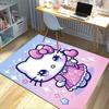 1 шт. Розовое платье Hello Kitty с бантом Офисный коврик Наружный ковер Декор для дома Подарок для декора спальни, Подарок на день рожденияz142