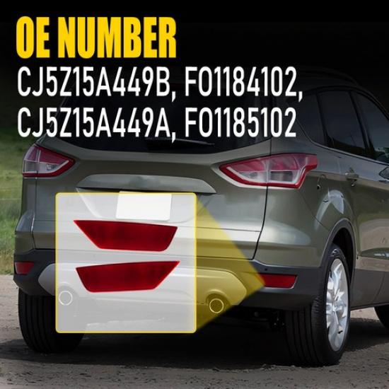 Задний левый отражатель правый красный 2013- бампер для Escape Ford SE S Titanium SEL