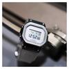Casio Полностью металлическая серия - цифровой дисплей с квадратным циферблатом, металлический корпус, ретро-классика, маленький квадрат, водонепроницаемый и ударопрочный, кварцевый GM-S5600SK-7PR