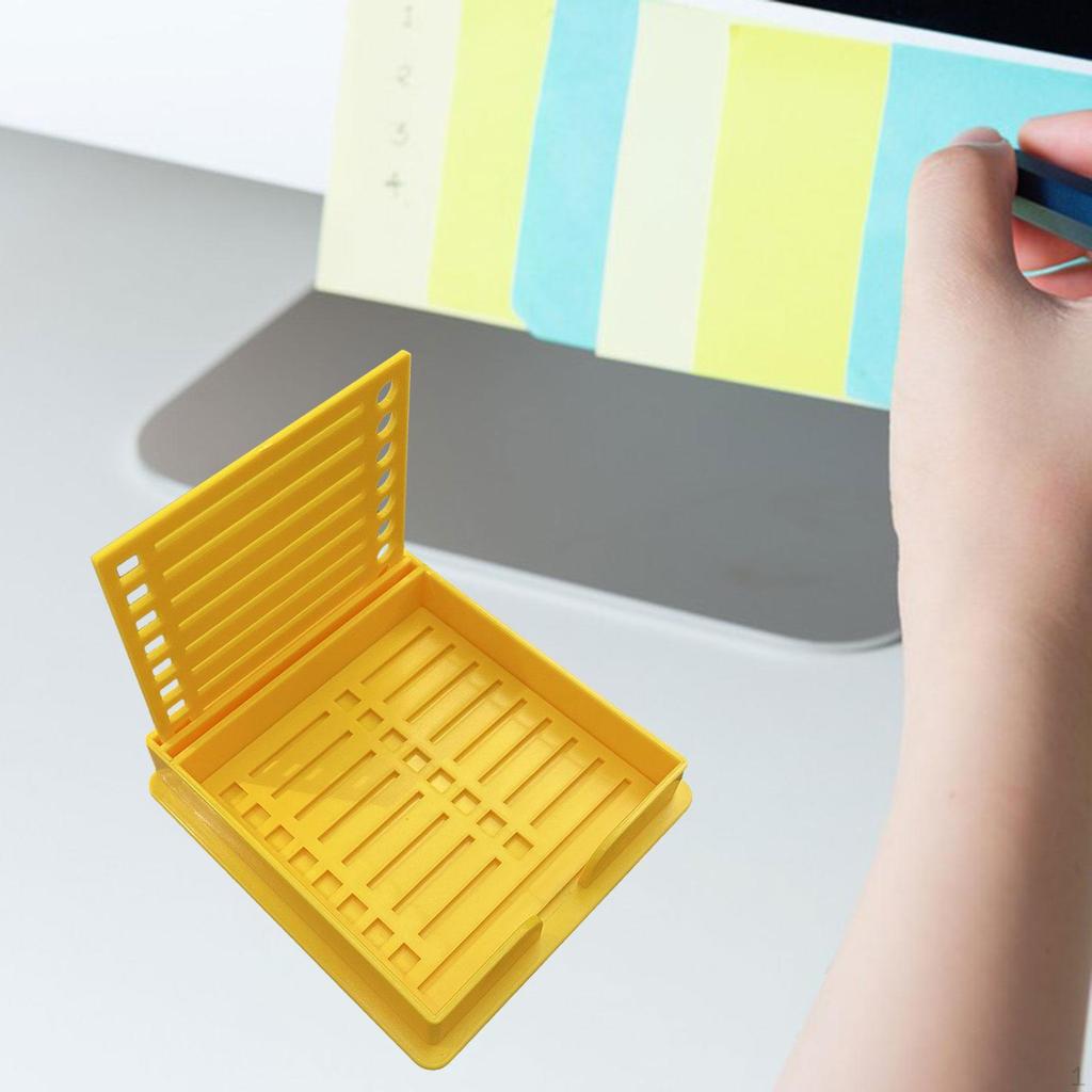 Creative Sticky Notes Organizer with Stencil for Home And Office