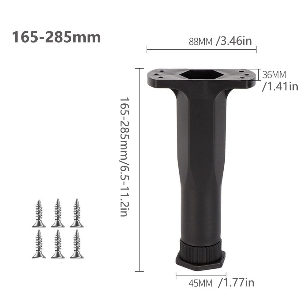 Усиленная опора для балки кровати Телескопическая опора для ножки Телескопический кронштейн для мебели Ножка для чайного столика