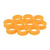 10Pcs Professional Barber Hair Shears Scissors Finger Rings Grips Inserts Soft Silicone Ring For Salon Barbers