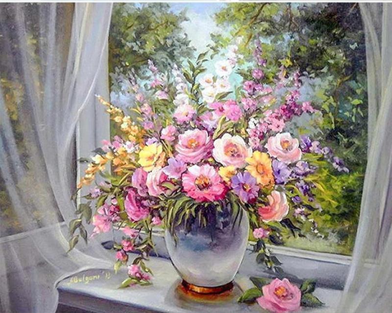 5D DIY Алмазная картина Милая маленькая девочка Пейзаж Фотографии стразов Алмазная вышивка Полный набор Продажа Лиса Животное Алмазная мозаика Ремесленный комплект