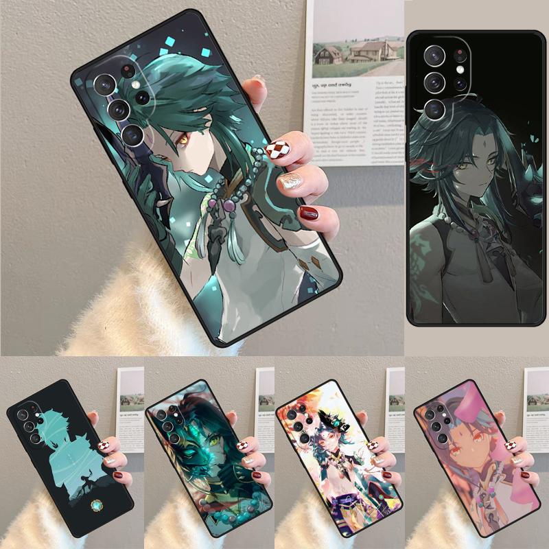 Чехол для телефона из ТПУ Xiao Genshin Impact для Samsung Galaxy note 10 pro S26 S25 S24 S23 S22 Ultra Plus S21 FE S20 Ударопрочный чехол