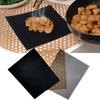 3Pcs Barbecue Mat Fine Hole Even-Heat Easy To Clean High Temperature Resistant Reusable Non-Stick Toaster Oven Mats