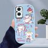 For Vivo V23 V27 V29 V25 V30 Y02 Y02t Y28 Y33s Infinix Smart 8 Pro Cute Little Bears Pattern Silver Edge Lens Soft Silicone Phone Case
