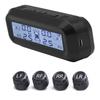 Solar TPMS AN-10C LCD Digital Display Car Tire Pressure Monitoring Alarm System