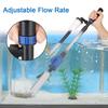 Fish Tank Sand Washer Electric Siphon Filter Vacuum Gravel Water Changer US Plug Powerful Suction Aquarium Siphon Operated Cleaner