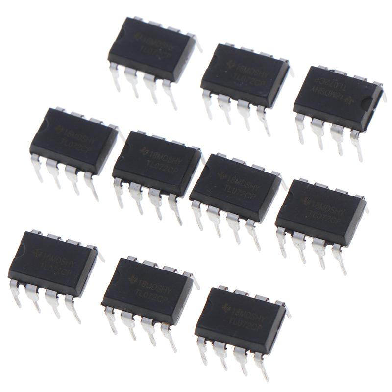 10 шт. Tl072Cp оригинальный двойной операционный усилитель Ic Inline Dip-8