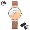 Ladies Watch Women’s Quartz Watches Fashion Japanese Quartz Movement Watch Luxury Design Steel Mesh Belt Waterproof Ladies Wristwatch