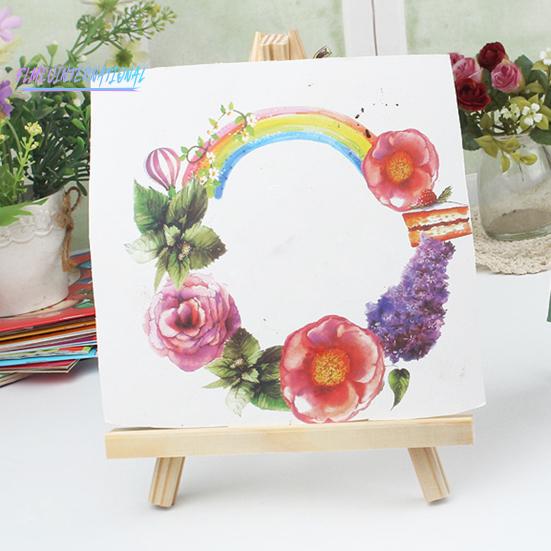 1 шт./6 шт. портативный деревянный мольберт-штатив-регулируемый наклон легкая складная стойка для рисования для начинающих для рисования эскизов