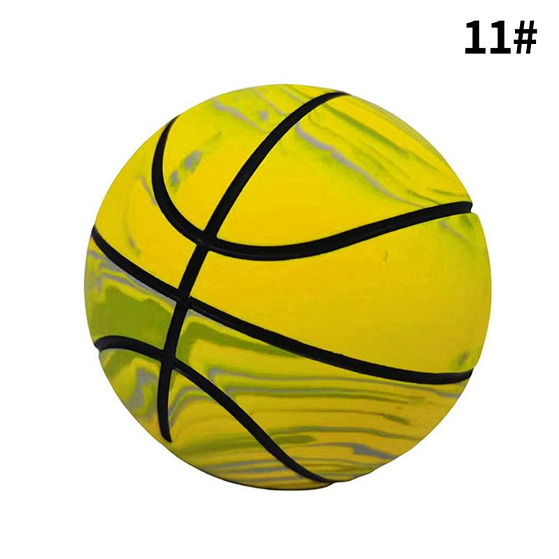 Ультра-высокоэластичный мини-резиновый баскетбольный декомпрессионный полый эластичный мяч-игрушка