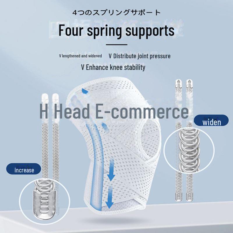 Регулируемые японские спортивные наколенники для бега, танцев, альпинизма и медицинского использования.