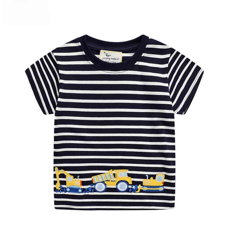 Футболка с короткими рукавами для мальчиков, лето 2024 г.