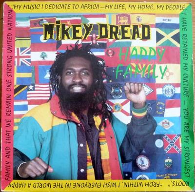 LP Пластинка MIKEY DREAD - Счастливая семья RAS3035 Настоящий Аутентичный 1989 Великобритания Регги, Ска и Даб Б/У