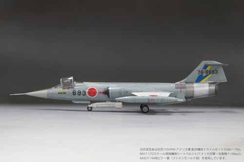 Fine Molds 1/72 Серия реактивных самолетов Силы самообороны Японии F-104J Истребитель "Эйко" Пластиковая модель FF07 (Самолет)