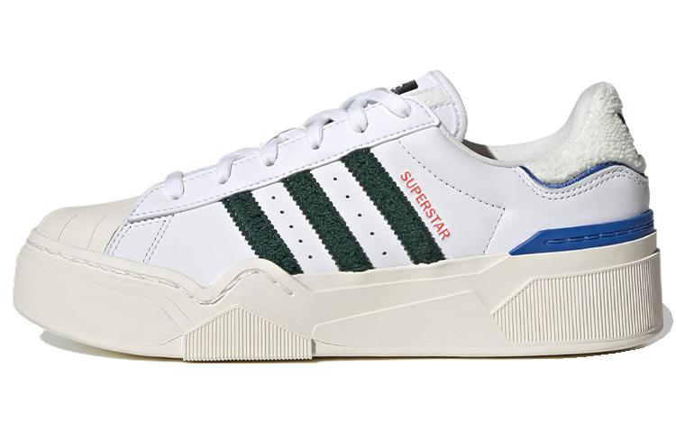 Superstar Wmns Adidas Originals Bonega 2B 'White Green Royal' Женские HQ9884