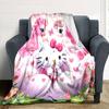 1 шт. Плед Hello Kitty Единорог Легкий фланелевый плед для дивана кровати путешествий кемпинга гостиной офиса дивана кресла