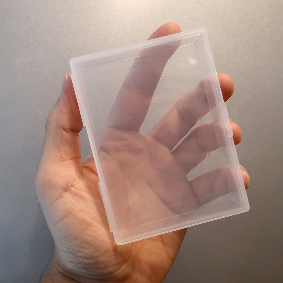Предметы первой необходимости для коллекционера карточек Карта Magic Покерная игральная карта Визитная карточка Прозрачный органайзер для хранения, 1 шт., 1 шт.