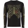 Футболка унисекс с длинными рукавами Cradle Of Filth для взрослых и скелетом