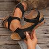 Fashion Summer Woman Sandals Shoes Soft Shoes Woman Plus Size Sandals Woman Wedge Walking Shoes Elegant Footwear Female Women Sandal