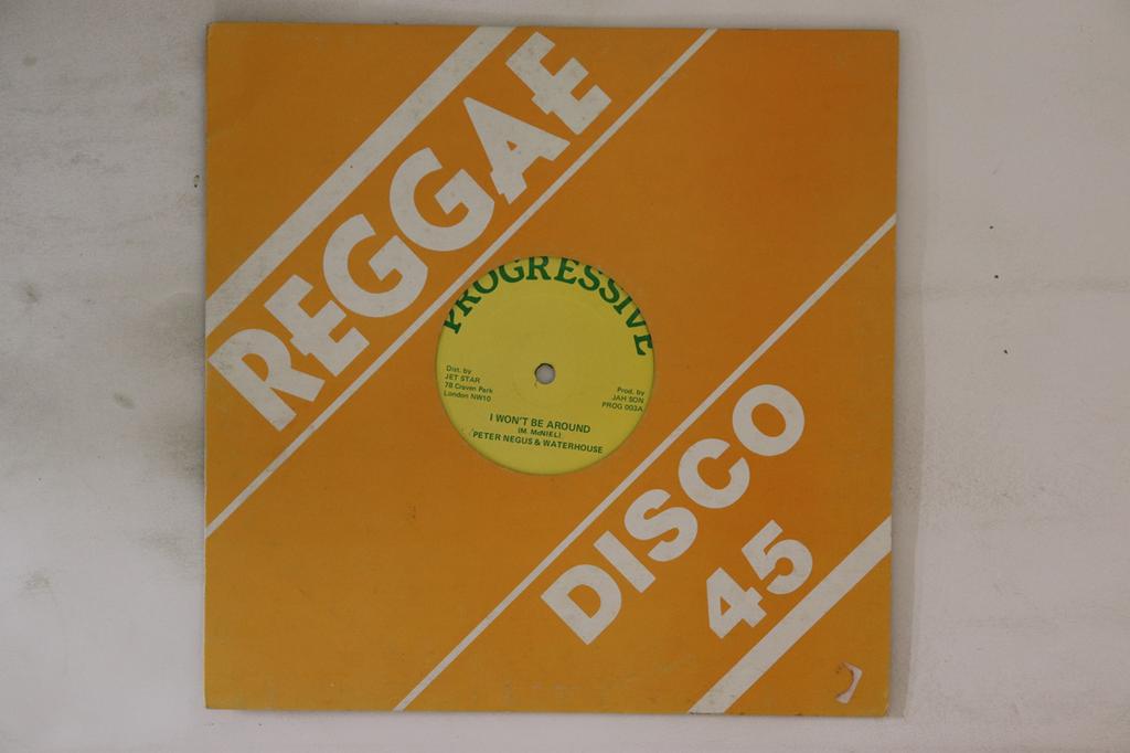 10-дюймовая пластинка PETER NEGUS, WATERHOUSE / FREEDOM F - I Won't Be Around / Dub Around PROG003 PROGRESSIVE ЗА 1982 год Великобритания Регги, Ска и Даб Б/У