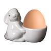 Керамическая подставка для яиц в виде кролика, декор для стола для завтрака, подставка для яиц в виде кролика для яиц всмятку, украшение для дома на Пасху