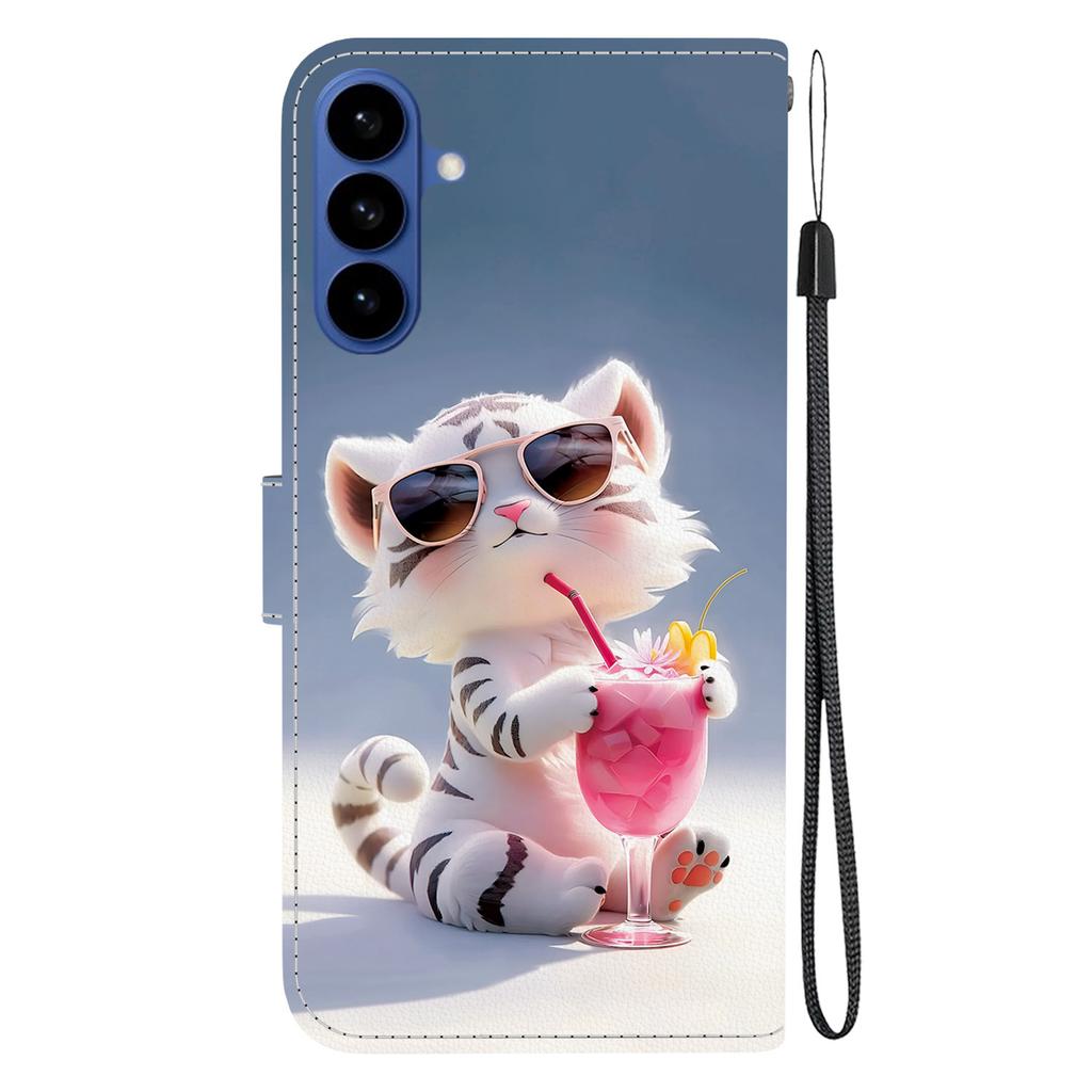 For Samsung Galaxy S26/S26 Pro Case Pattern Printing Leather Flip Wallet Phone Cover with Lanyard