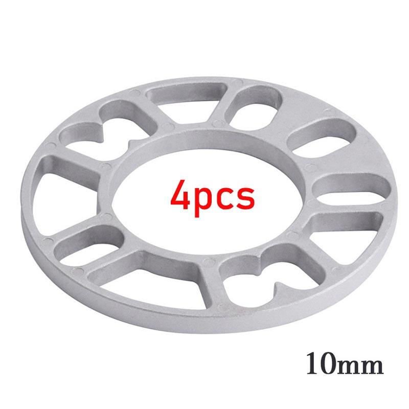 4 шт. автомобильные проставки для колес, алюминиевые проставки для колес, пластины для 4 люверсов, 5 люверсов 4x100 4x114,3 5x105 5x108 5x112 5x115 5x114,3 5x120