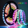 5V WS2812B RGB Цветная Светодиодная Лента 5050 RGBIC 5V Умная Водонепроницаемая Светодиодная Лента с Индивидуально Адресуемым Контроллером 30/60/144 Пикселей/Светодиодов/м