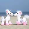 Cute Horse Plush Doll Toys Soft Mini Horse Keychain  Backpack Pendant