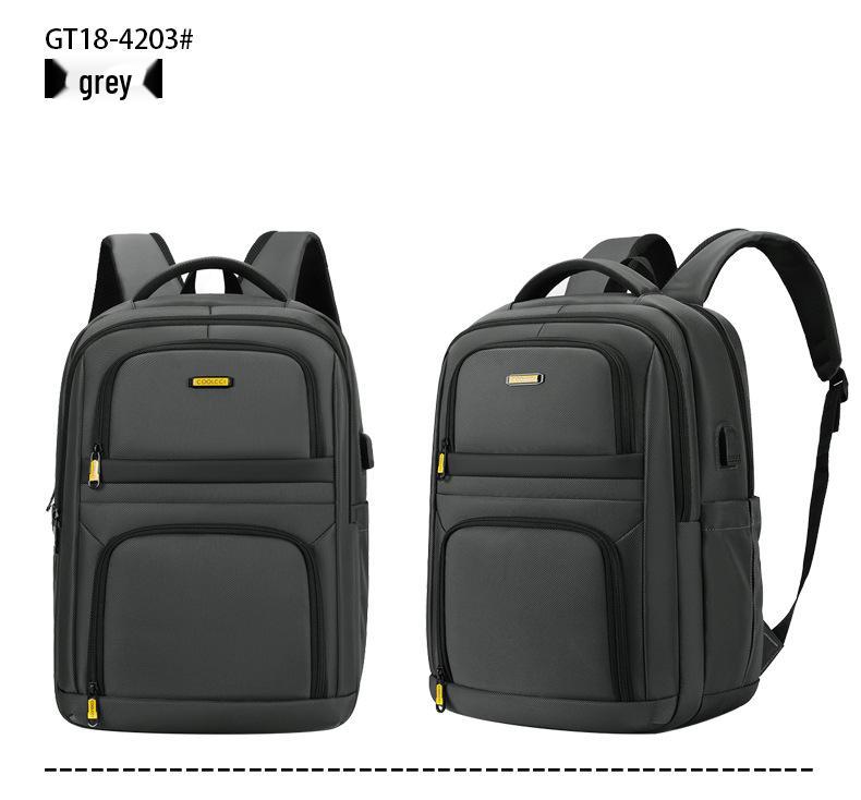 High-End Waterproof Commuter Backpack for Men and Women - Fashionable Travel and Work Bag
