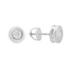 Silver Earrings with Cubic Zirkonia (2153450)