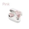 Беспроводные Bluetooth 5.1 наушники Heart Buds, розовые, сенсорное управление, низкая задержка, игровые, подарок для девочек, женщин, студентов