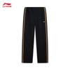 Li-Ning Мужские повседневные спортивные штаны в ретро-стиле с флисовой подкладкой