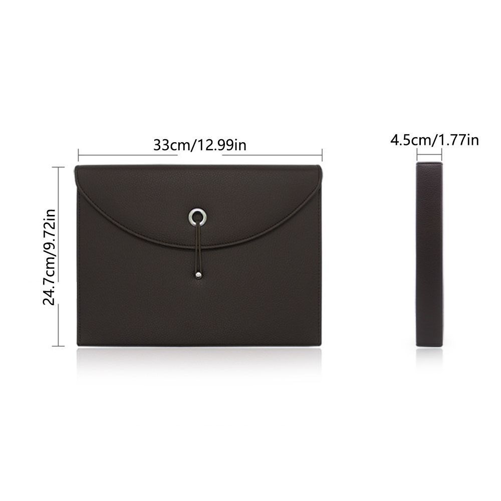 Waterproof Expanding File Holder 13 Pockets A4 Files Briefcase School Supplies