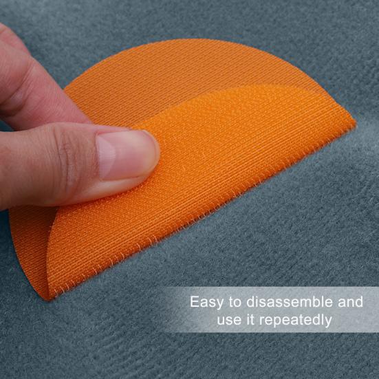 36 шт., круглый стикер для ковров, нескользящая крепежная лента, детский сад, класс, детский образовательный красочный напольный коврик в горошек