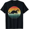 Sea Otter Animal Sunset Retro Vintage 70s Nature Lovers T-Shirt