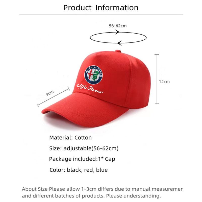 Логотип автомобиля Dad Hat Винтажная хлопковая бейсболка Унисекс Спортивная кепка Для Alfa Romeo giulia stelvio giulietta 159 147 156 Аксессуары