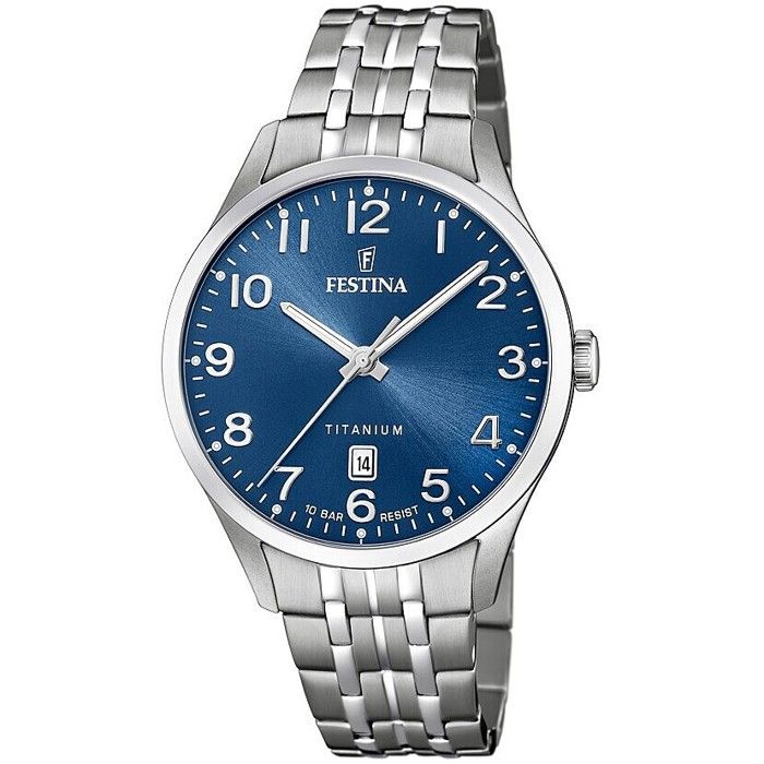 Montre - Festina - 20466 - Argenté - Titane - Étanchéité 10 bars