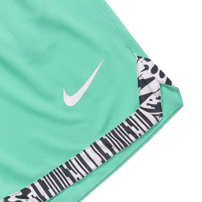 Nike SS23 Dri-Fit Dna Letter Logo Print Drawstring Loose Breathable Straight Basketball Pants Men Bottoms Light-Mint-Green FJ7229-369