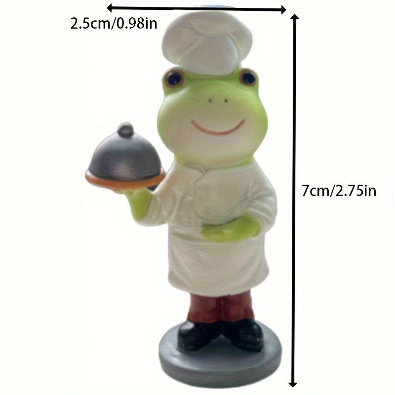 1 шт. милые профессиональные украшения в виде лягушки, врачи, медсестры, повара, пожарные, можно использовать в качестве настольных украшений, офисные подарки для друзей