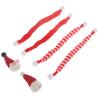 1:6 1:12 Dollhouse Miniature Christmas Hat Scarf Dollhouse Accessories Xmas Gift