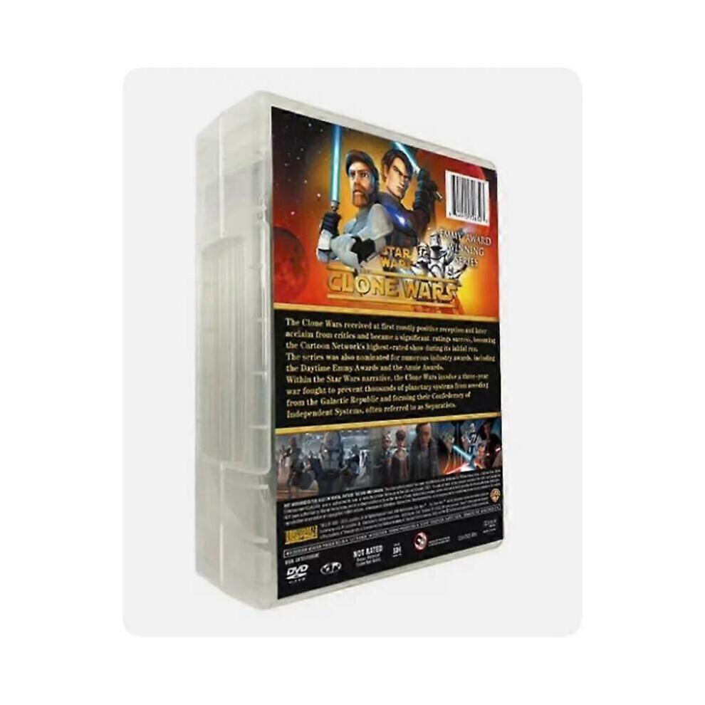 Звездные войны:Войны клонов Сезон 1-7 (Коробка с 25 DVD )английская версия