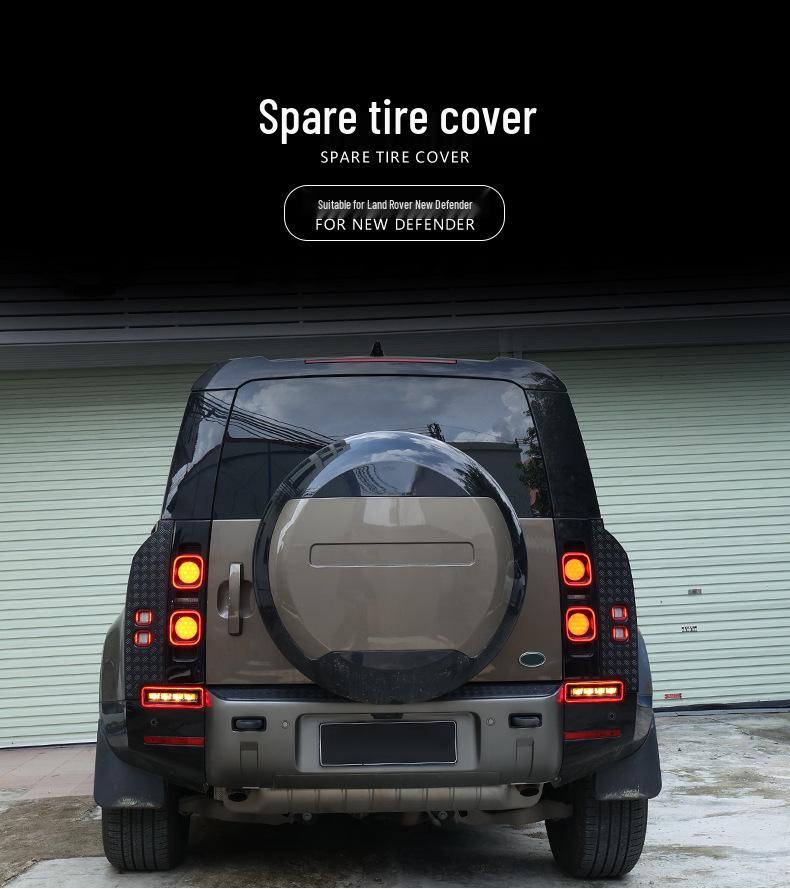 Чехол для запасного колеса для Land Rover Defender 90/110/130 2020-2025 - Защитный и Модифицированный