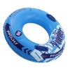 Inflatable Swimming Ring Thickened PVC Leakage Proof Double Valve Swim Tube with Handle for Pools Bathtubs Beaches Blue