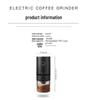 Portable USB-Charged Electric Coffee Bean Grinder and Automatic Coffee Maker
