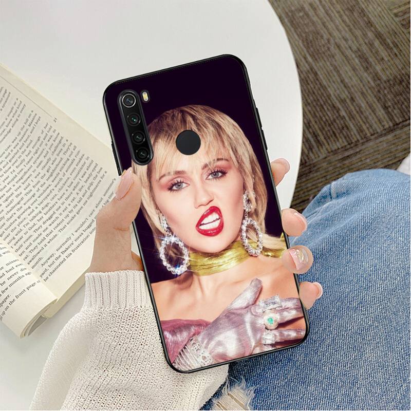 Miley Cyrus Phone Case For Redmi note 8Pro 8T 9 Redmi note 6pro 7 7A 6 6A 8 5plus note 9 pro case